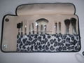 12pcs wood handle makeup brush set face brush cosmetic brush 9