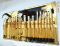 18pcs wood handle makeup brush set face brush cosmetic brush 2