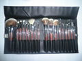 18pcs wood handle makeup brush set face brush cosmetic brush 9