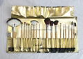 18pcs wood handle makeup brush set face brush cosmetic brush 3