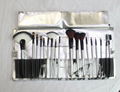 18pcs wood handle makeup brush set face brush cosmetic brush 11