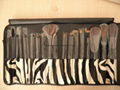 18pcs wood handle makeup brush set face brush cosmetic brush 14