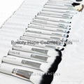 20pcs wood handle makeup brush set face brush cosmetic brush white 7