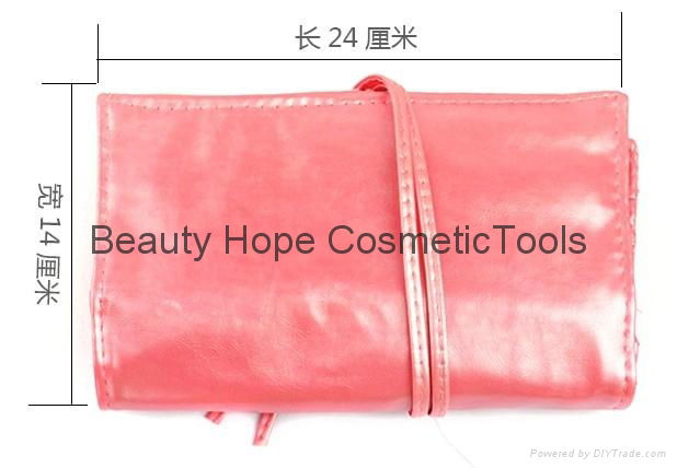 22pcs wood handle makeup brush set face brush cosmetic brush pink