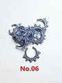 New Arrival Stainless Steel Nose Ring Piercing Non Piercing Nose Septum Ring 5