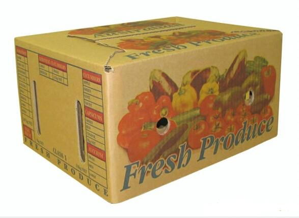 Fresh Produce Fruits & Vegetables Box Wax Coating Carton 2