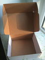 Frozen Seafood Box Wax Coated Foldable Cardboard Packaging