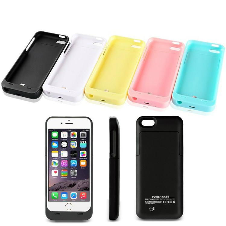3200mAh For iPhone 5 External Portable Battery Charging Bank Power Case Cover 3