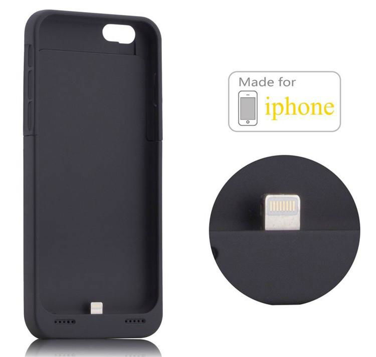 3500mAh Rechargeable External Charging Power Bank For IPhone 6 6S Power Case 3