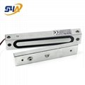  Electronic magnetic lock with bracket for single outswinging Door