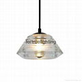 Stylish glass pendant light 2