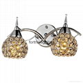 2 lights crystal wall lamp 1