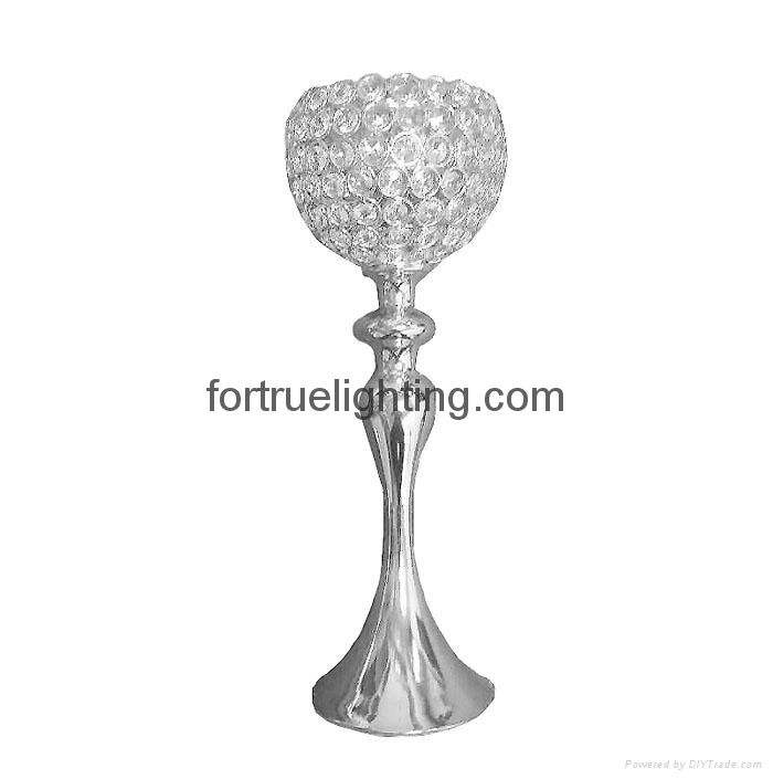 Crystal candle holder for wedding  4