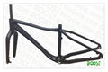 carbon fat$snowbicycle frames Thru AXEL (26')Max 4.7'tyre 2