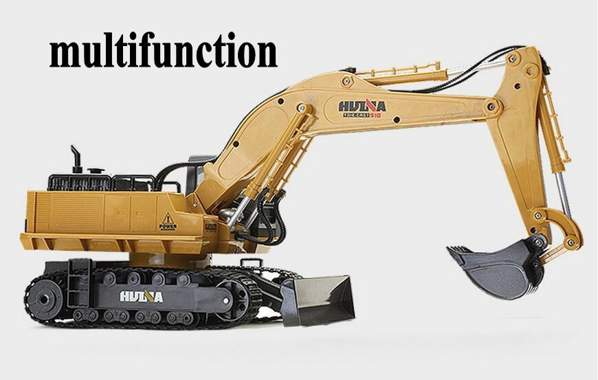 educational toys excavator car remote control radio electric 4