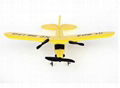 glider electric rc airplane remote control radio powerup foam material