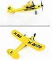 glider electric rc airplane remote control radio powerup foam material