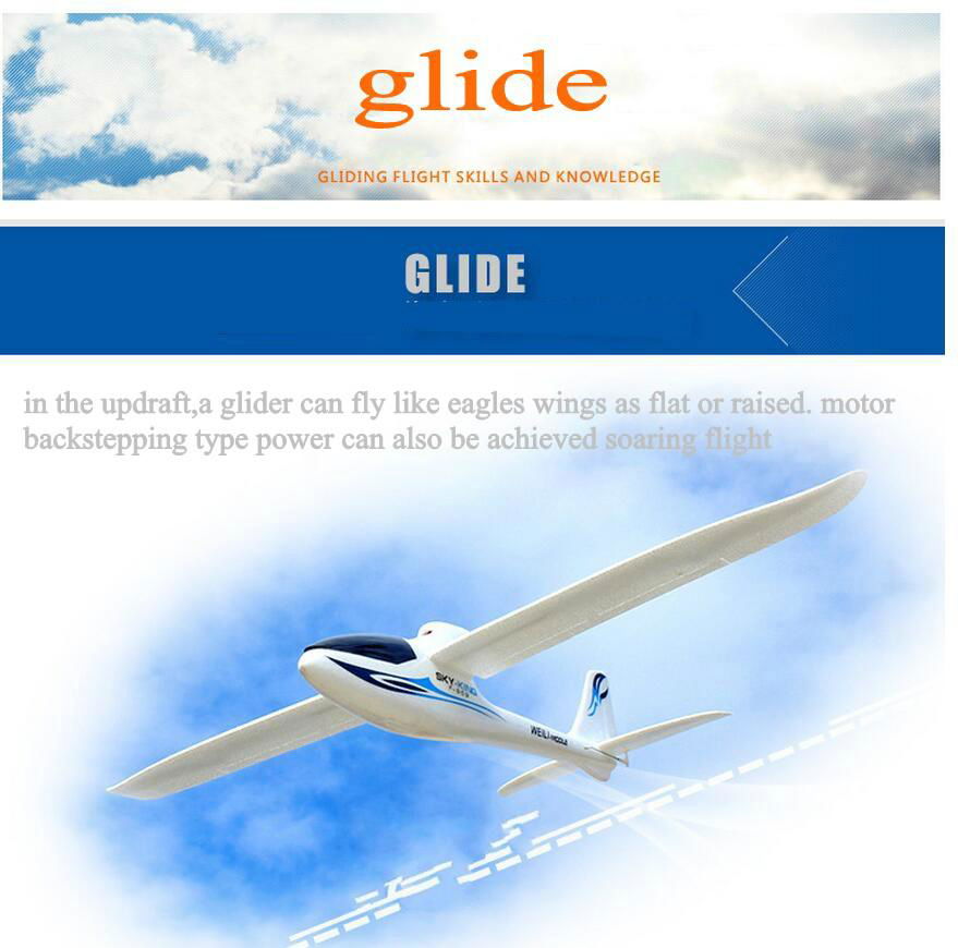  new style high quality glider electric toy remote control radio powerup foa 3