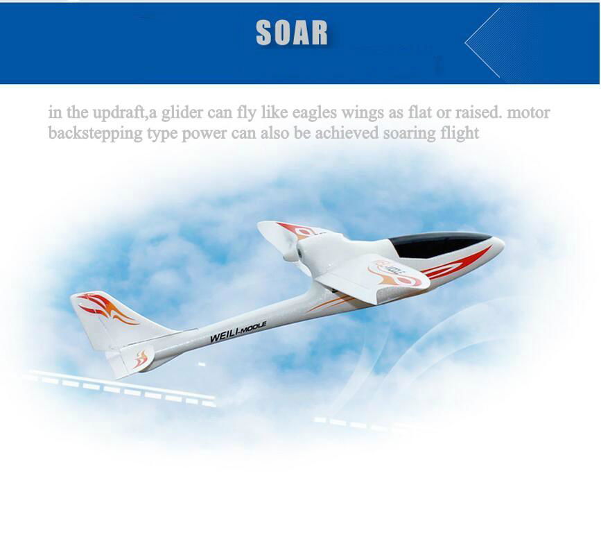  new style high quality glider electric toy remote control radio powerup foa 4