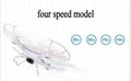 LED LIGHT quadcopter remote control radio racing aircraft electric 2