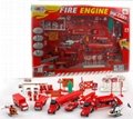 educational toys for children fire engin truck set model car  