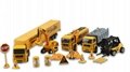 educational toys for children engineering truck digger truck and trailers Pullback Racers