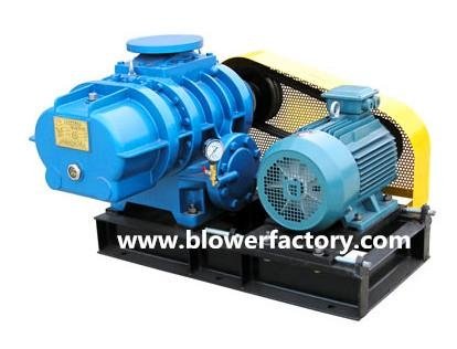 Oxygen supply fish pond use roots blower