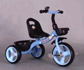 Two seat kids tricycle made in china 