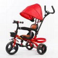 China factory oem ride on toy and man push power kids tricycle 