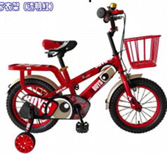 Two seat kids ride on toy style green bicycle