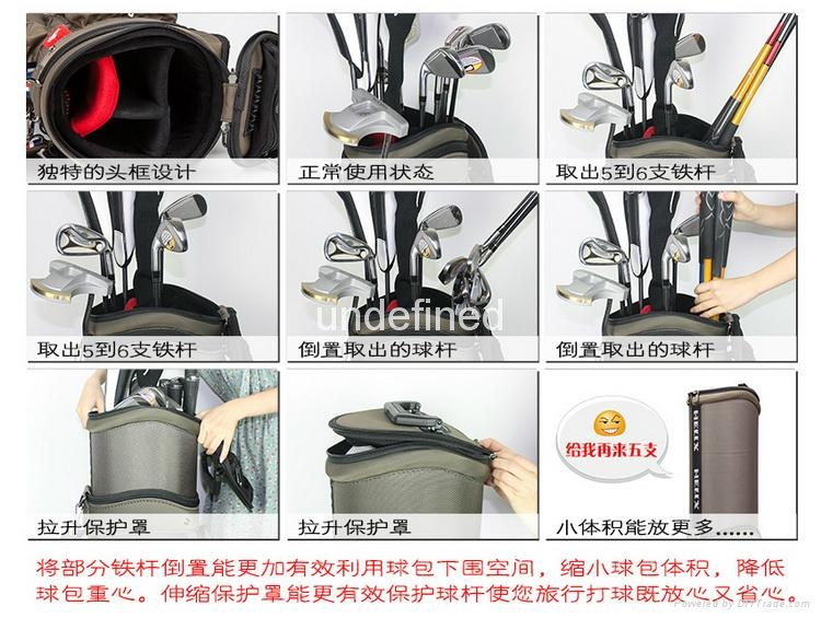 HELIX高爾夫更小更輕實用新型 球包 5
