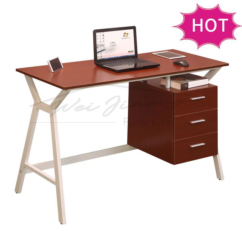 Wholesale Wooden and Metal Computer Desk with File Cabinet