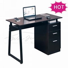 Amazon Egronomic Modern Computer Table with Pedestal for Home