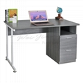 South America Hotsale Ergonomic Computer Table with Shelves for Office and Home