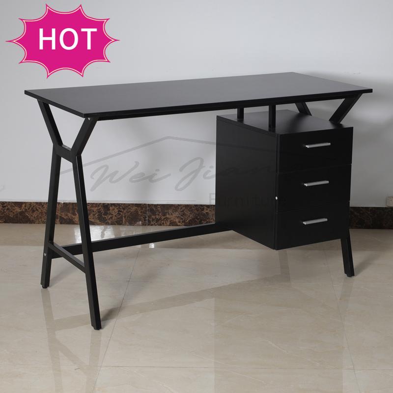 Wholesale Wooden and Metal Computer Desk with File Cabinet 5