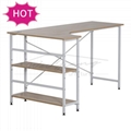 Space-saving L-shaped Office Desk with