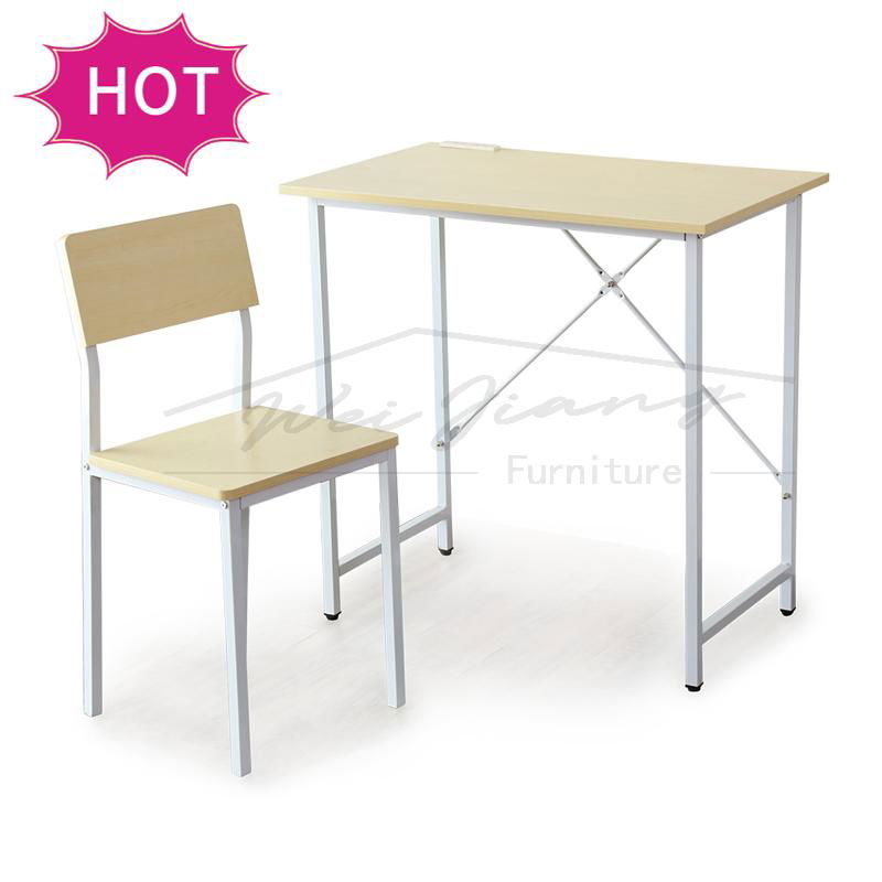 Simple Design Good Quality Student Desk with Chair 3