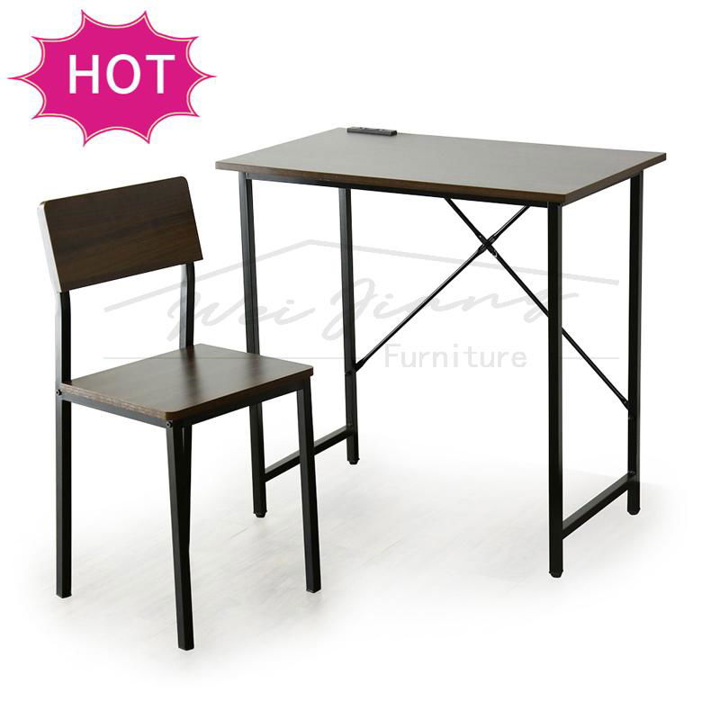 Simple Design Good Quality Student Desk with Chair 4