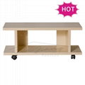 Good Quality Hotsale Wooden TV Stands with Casters