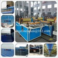 plastic PVC corrugated wave roof tile making machine production line 3