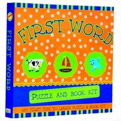 FIRST WORD PUZZLE AND BOOK KIT