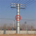 ASTM A595 A,ASTM A572,EN 10219 S355 Steel Tower,Electric Pole,Tapered Steel Pole