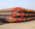 ASTM A252,EN10219-1,EN 10225,JIS A5525 STEEL PILING PIPE WITH CONICAL POINT