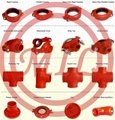 Fm Ul Ce Approved Ductile Iron Grooved Pipe Fitting