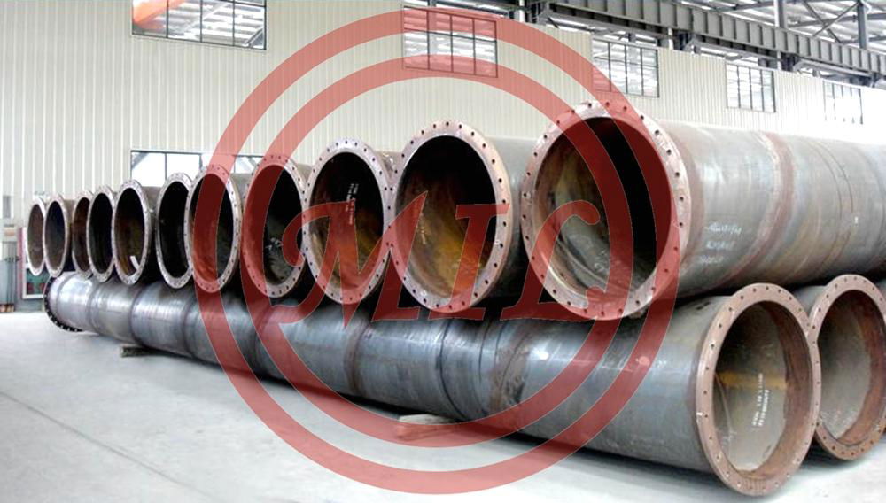 ASTM A53,AWWA C200,AS 1579,EN10219-1,EN10220 Flanged Pipe,Dredging Pipe