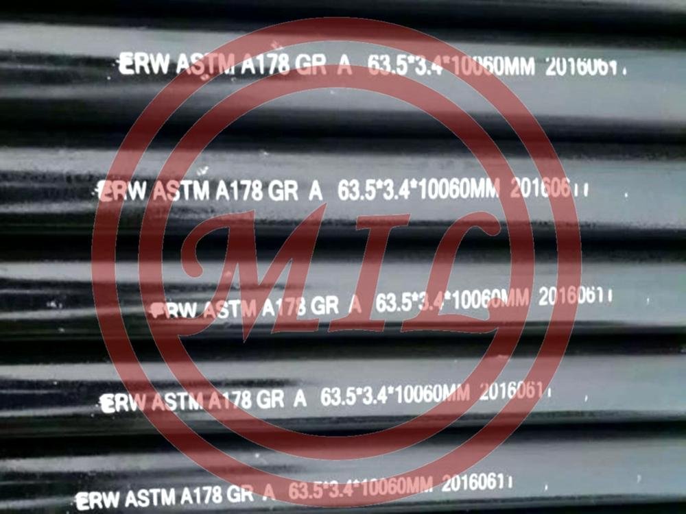 ASTM A178 GR.A Electric-Resistance-Welded Carbon Steel and Carbon-Manganese Steel Boiler and Superheater Tubes