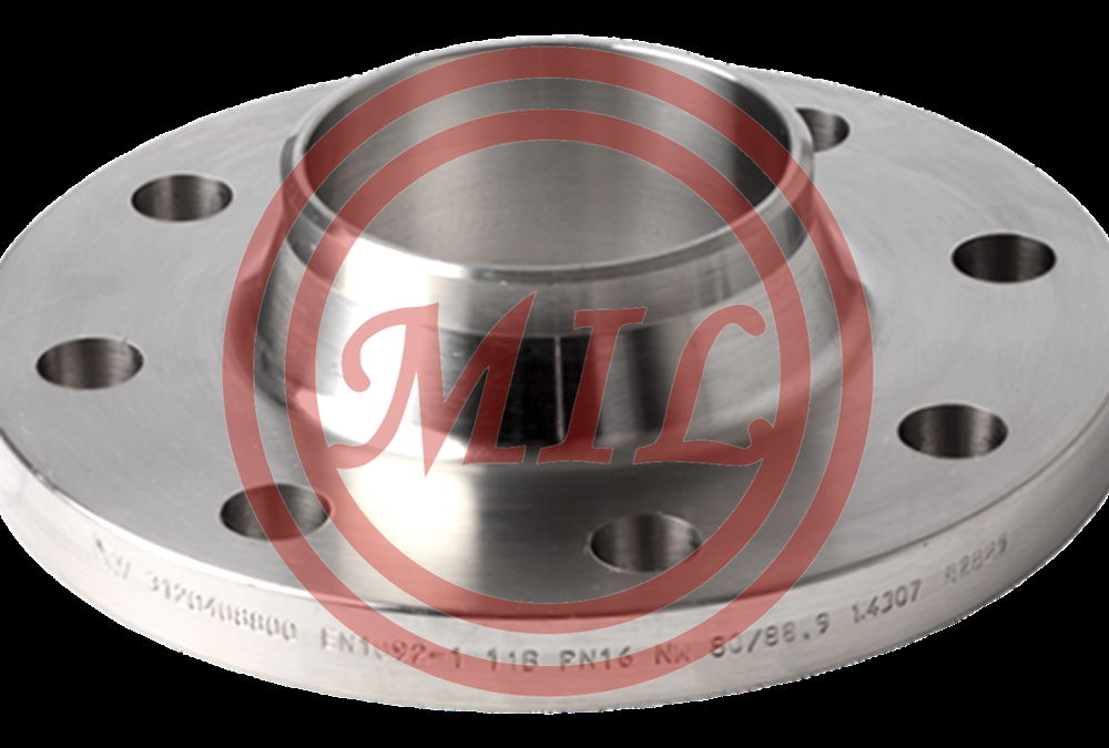 EN 1092-1 NW 80 PN 10-16 84x2 mm Weld Neck flange