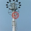 ASTM A595 A,ASTM A572,EN 10219 S355 Steel Tower,Electric Pole,Tapered Steel Pole