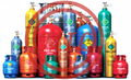 STAINLESS STEEL HIGH PRESSURE GAS CYLINDERS
