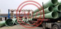 Filament-Winding-Fiberglass-Reinforced-Mortar-Pipeline
